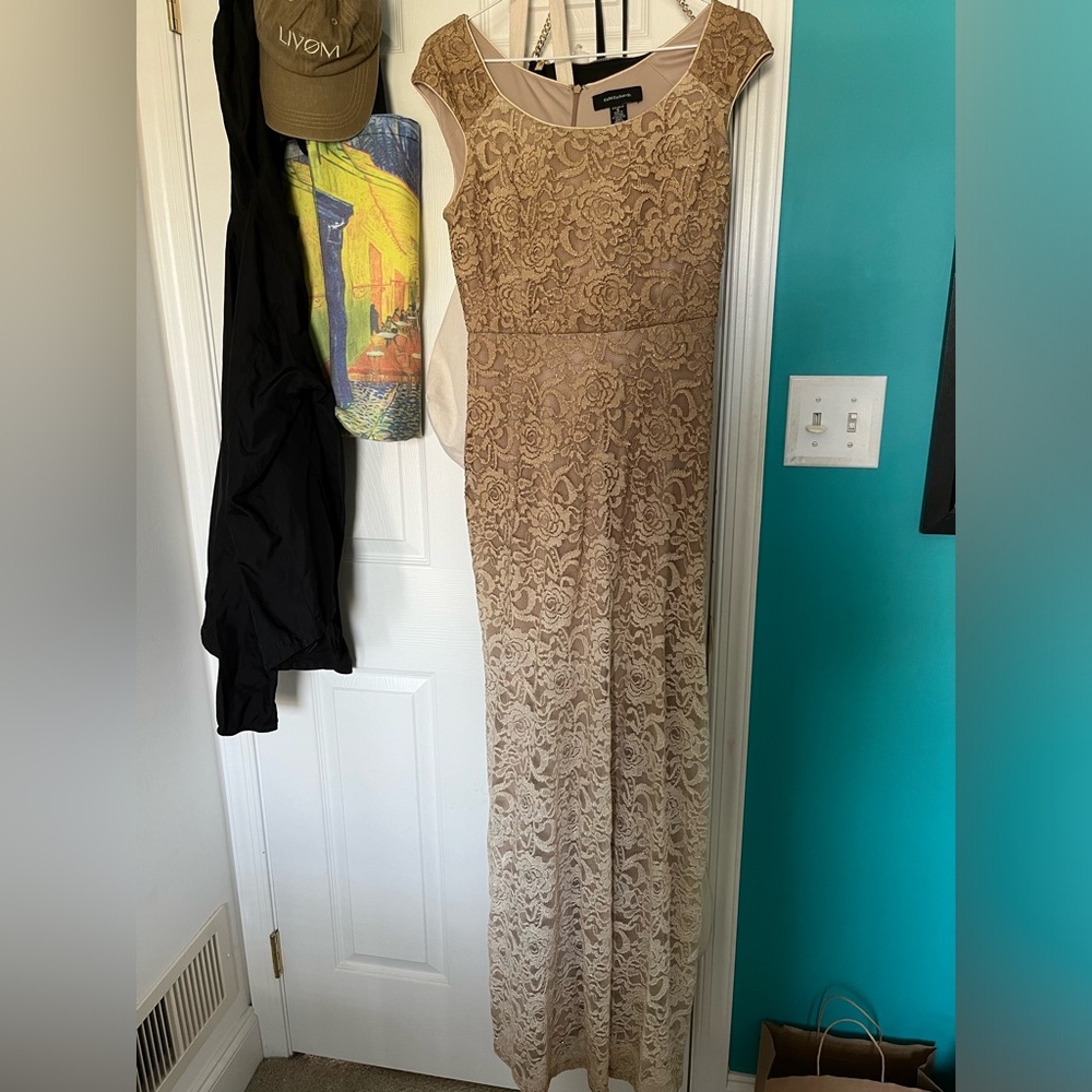 floor length dress